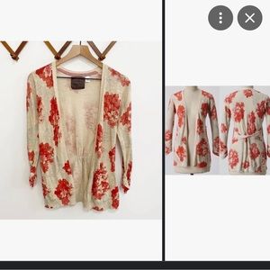 Elegant Floral Women's Cardigan